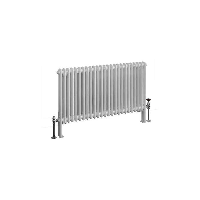 Eastbrook Imperia 2 Column Gloss White Traditional Radiator