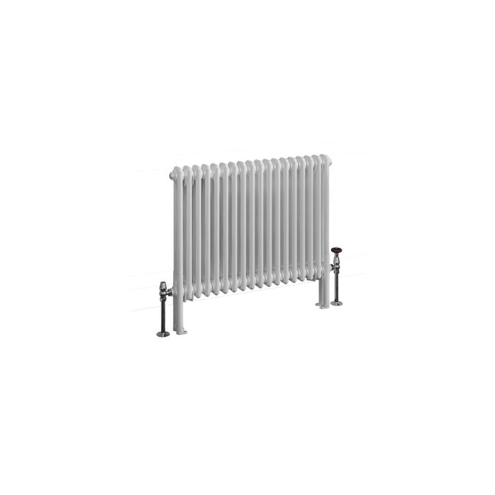 Eastbrook Imperia 2 Column Gloss White Traditional Radiator