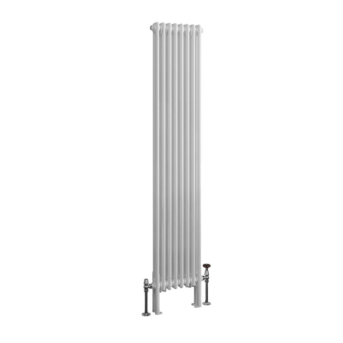 Eastbrook Imperia 2 Column Gloss White Traditional Radiator