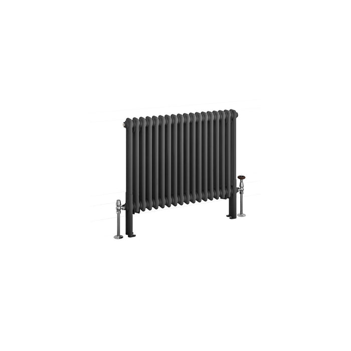 Eastbrook Imperia 2 Column Matt Anthracite Traditional Radiator