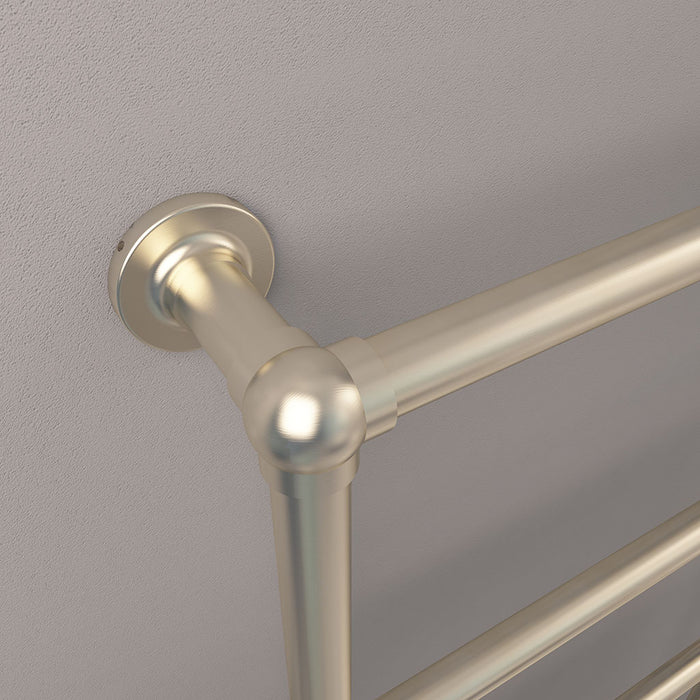 Eastbrook Stour Brushed Brass Traditional Heated Towel Rail