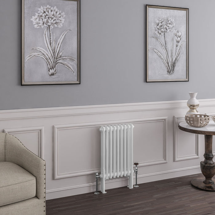 Eastbrook Imperia 2 Column Gloss White Traditional Radiator