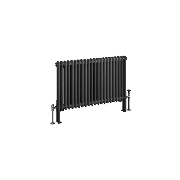 Eastbrook Imperia 2 Column Matt Anthracite Traditional Radiator