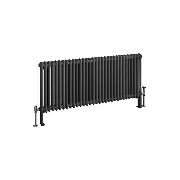 Eastbrook Imperia 2 Column Matt Anthracite Traditional Radiator