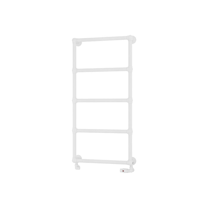 Eastbrook Stour Matt White Traditional Heated Towel Rail