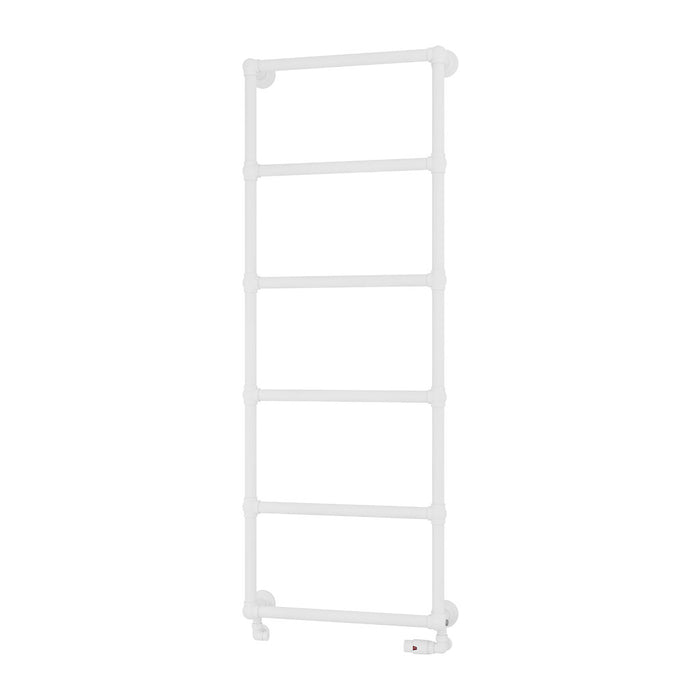 Eastbrook Stour Matt White Traditional Heated Towel Rail