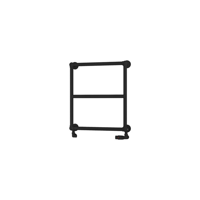 Eastbrook Stour Matt Black Traditional Heated Towel Rail