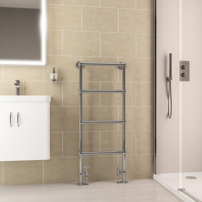 Eastbrook Windrush Chrome Traditional Heated Towel Rail