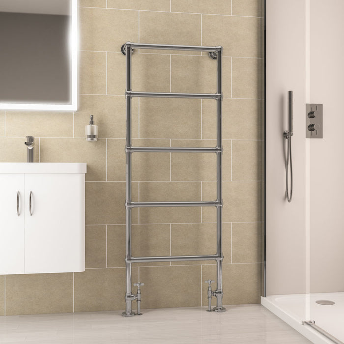 Eastbrook Windrush Chrome Traditional Heated Towel Rail