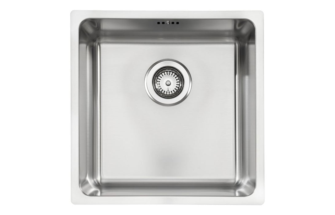 Abode AW5150 Matrix 440x440mm 1 Bowl Inset Sink - Stainless Steel