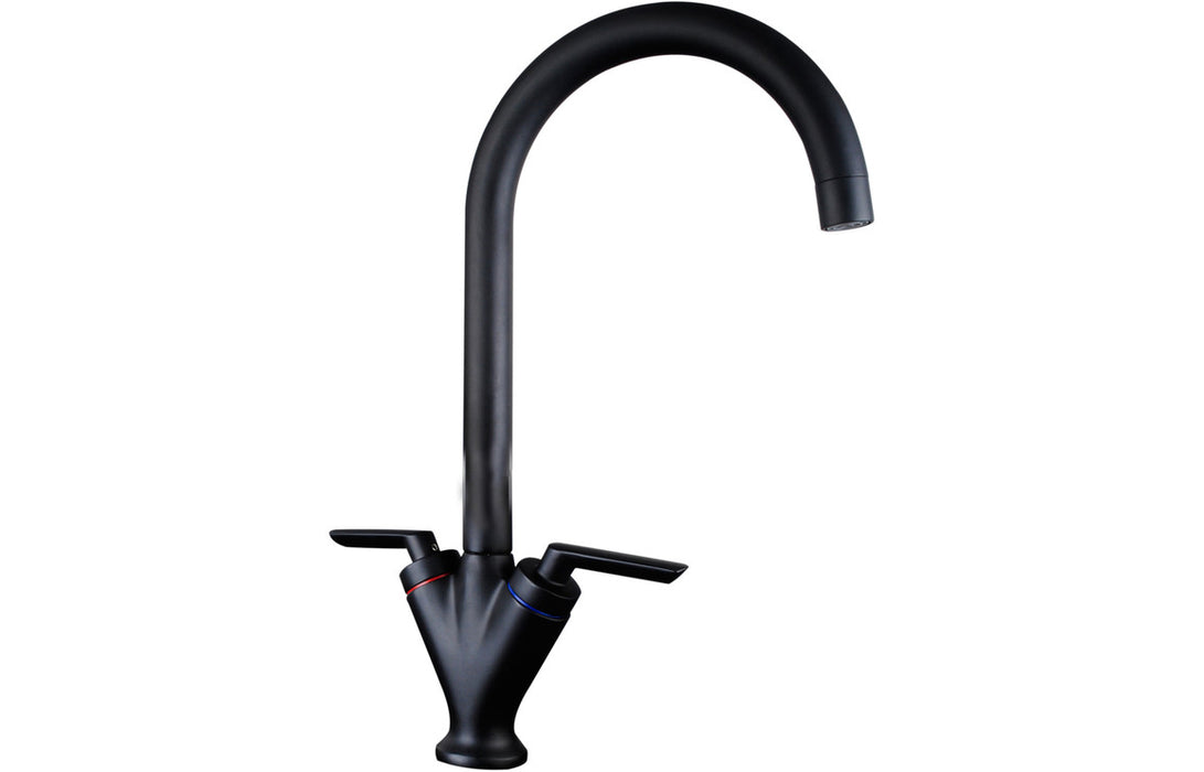 Prima V Shape Black Mixer Tap - BPR1059