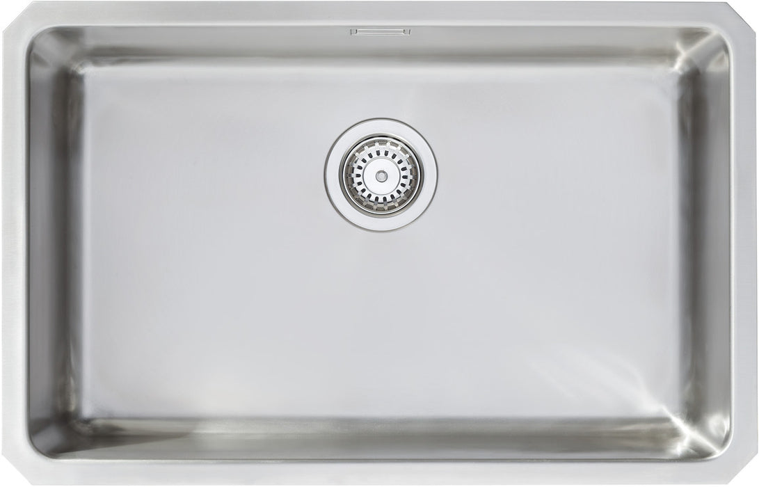 Prima CPR050 XL 700x450mm 1 Bowl Undermount Sink - Stainless Steel