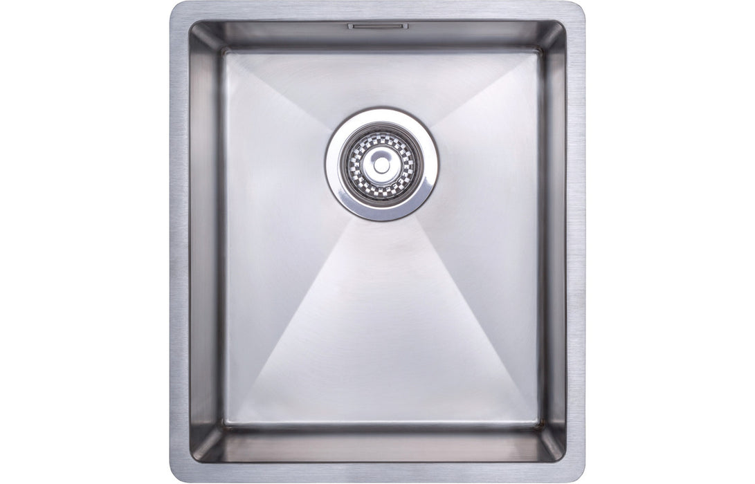 Prima CPR518 Compact 380x440mm 1 Bowl Undermount Sink - Stainless Steel