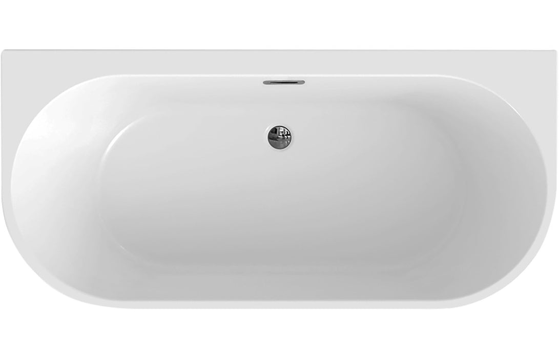 Linton Double Ended Modern Freestanding Bath 1700 x 750mm - DIBF0092