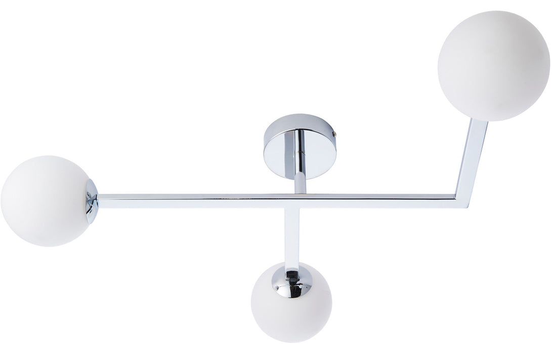 Globe Chrome Ceiling Light - DIFL0108