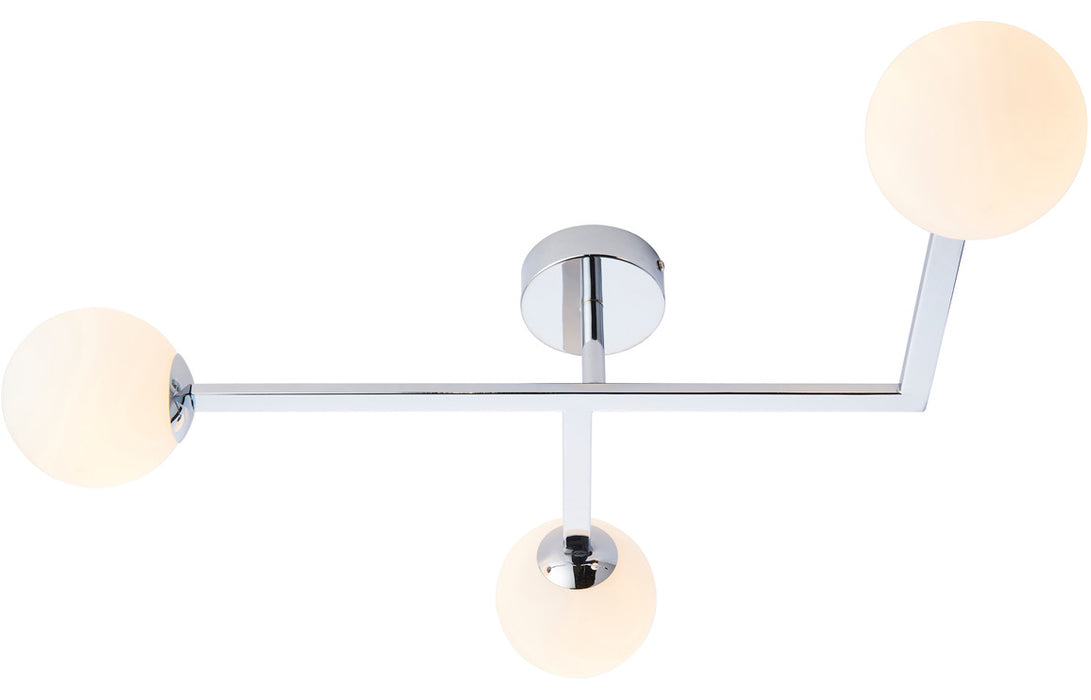 Globe Chrome Ceiling Light - DIFL0108