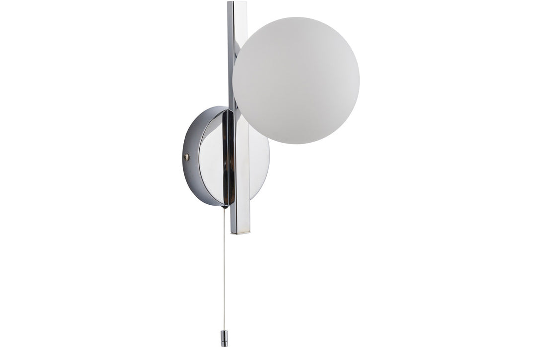 Globe Chrome Wall Light - DIFL0110