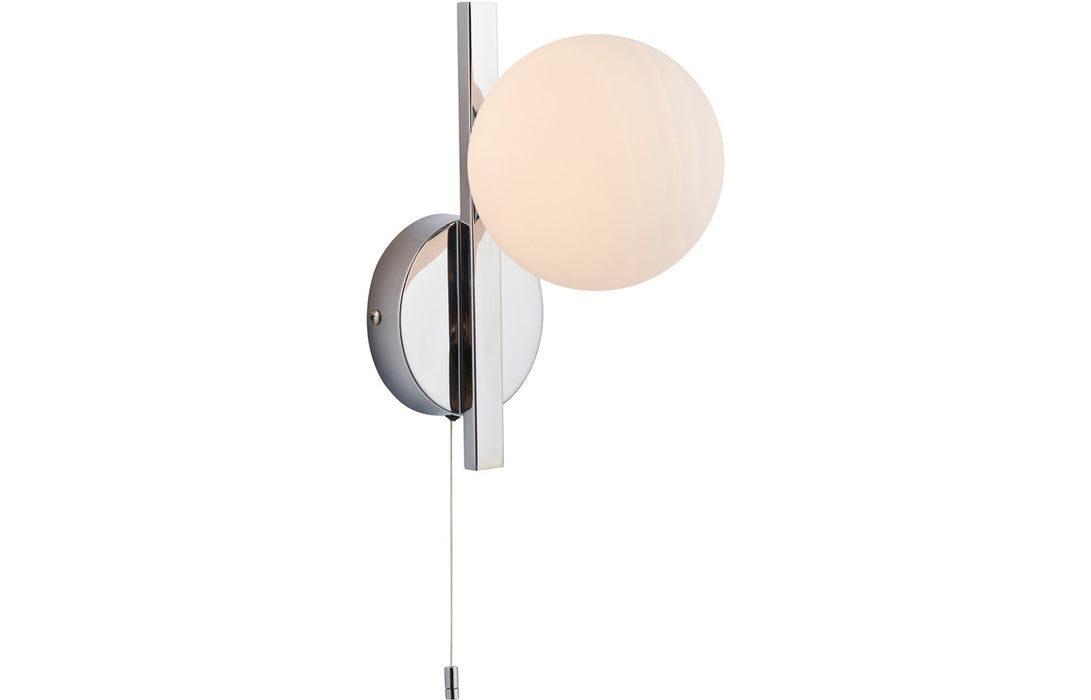 Globe Chrome Wall Light - DIFL0110