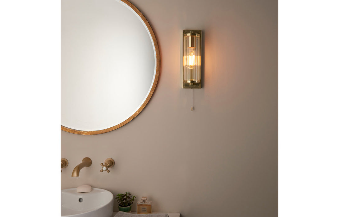 Diana Brushed Brass Wall Light - DIFL0112