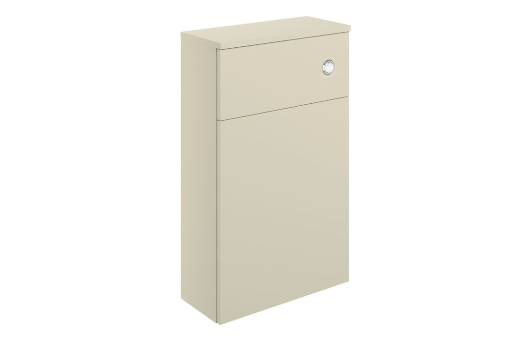 Contrast Floor Standing WC Unit 500 x 225mm Matt Cotton & Oak Effect - DIFT2780