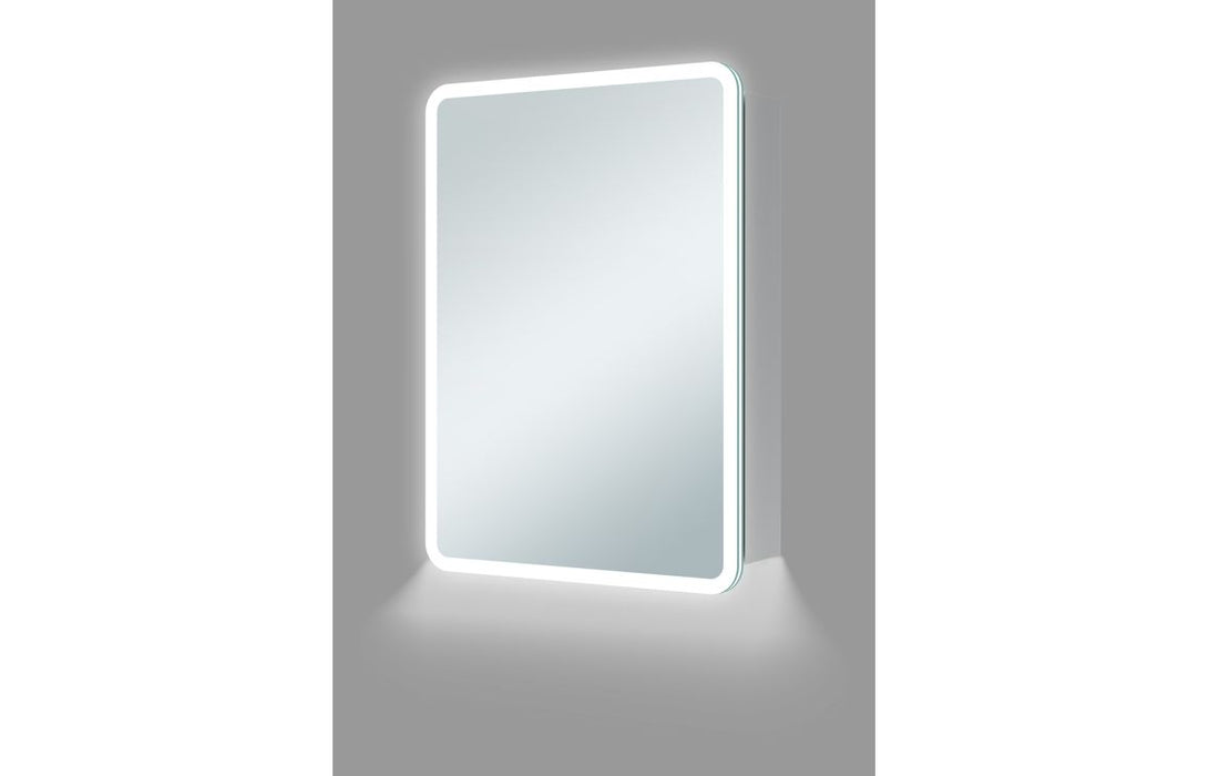 Akari 500 x 700mm 1 Door LED Mirrored Cabinet - DIMS0124