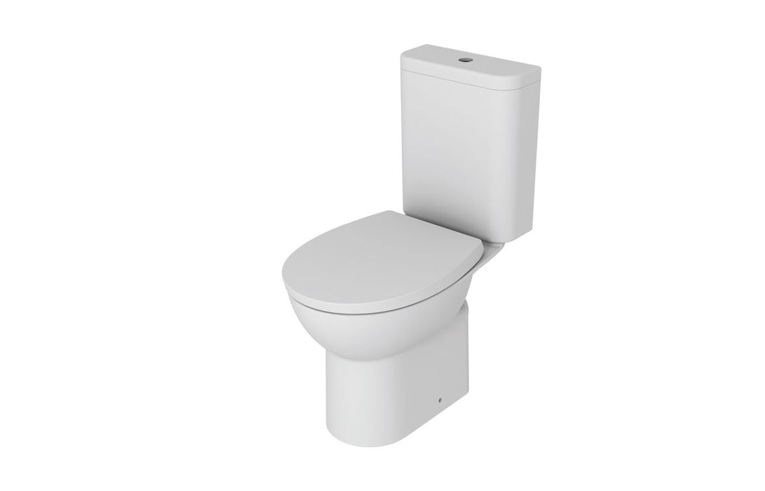 //2Go Close Coupled Rimless WC & Soft Close Seat DIPT0018