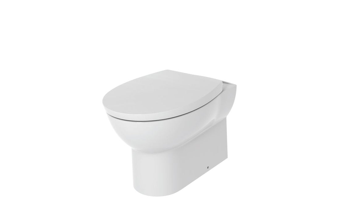 //2Go Back To Wall Rimless WC & Soft Close Seat DIPT0020