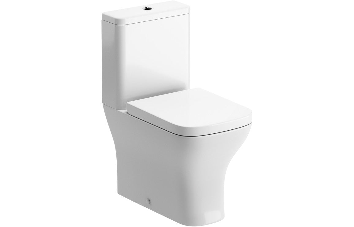 Cedarwood C C Short Projection Toilet With Wrapover Seat - Diptp0254 