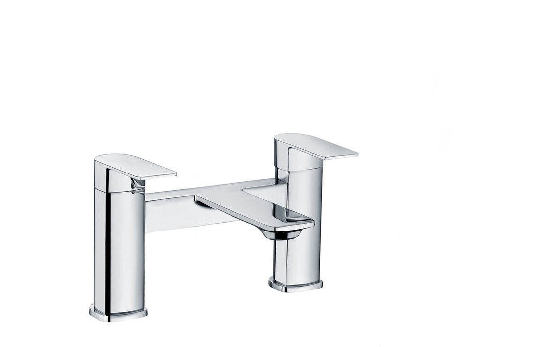 Bellona 2TH Deck Mounted Bath Filler Chrome - DITB2160