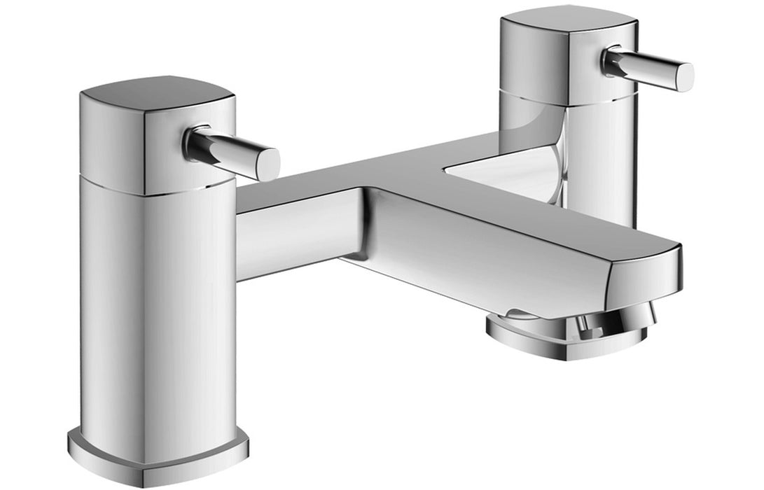 Toulon 2TH Deck Mounted Bath Filler Chrome - DITB2196