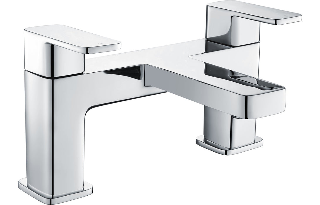 Adria 2TH Deck Mounted Bath Filler Chrome - DITB2254