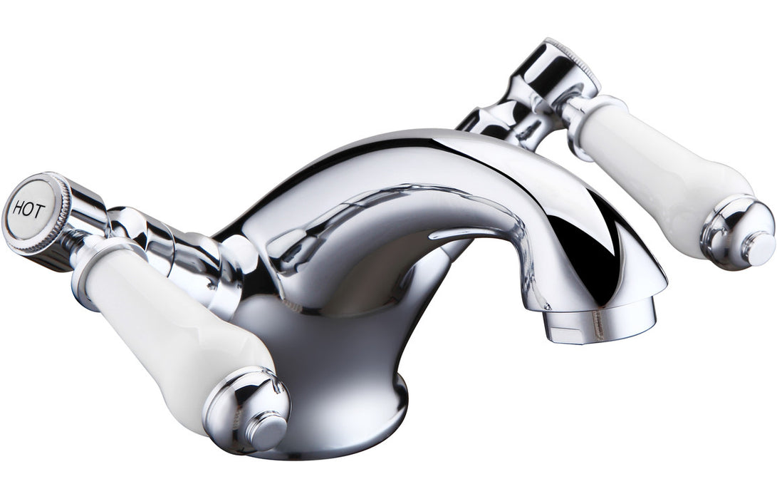 Millom Basin Mixer And Waste Chrome - DITS1286