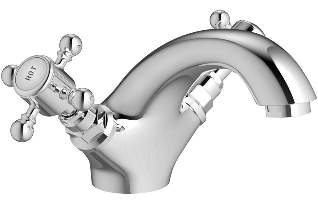 Tadlow Basin Mixer And Waste Chrome - DITS1302