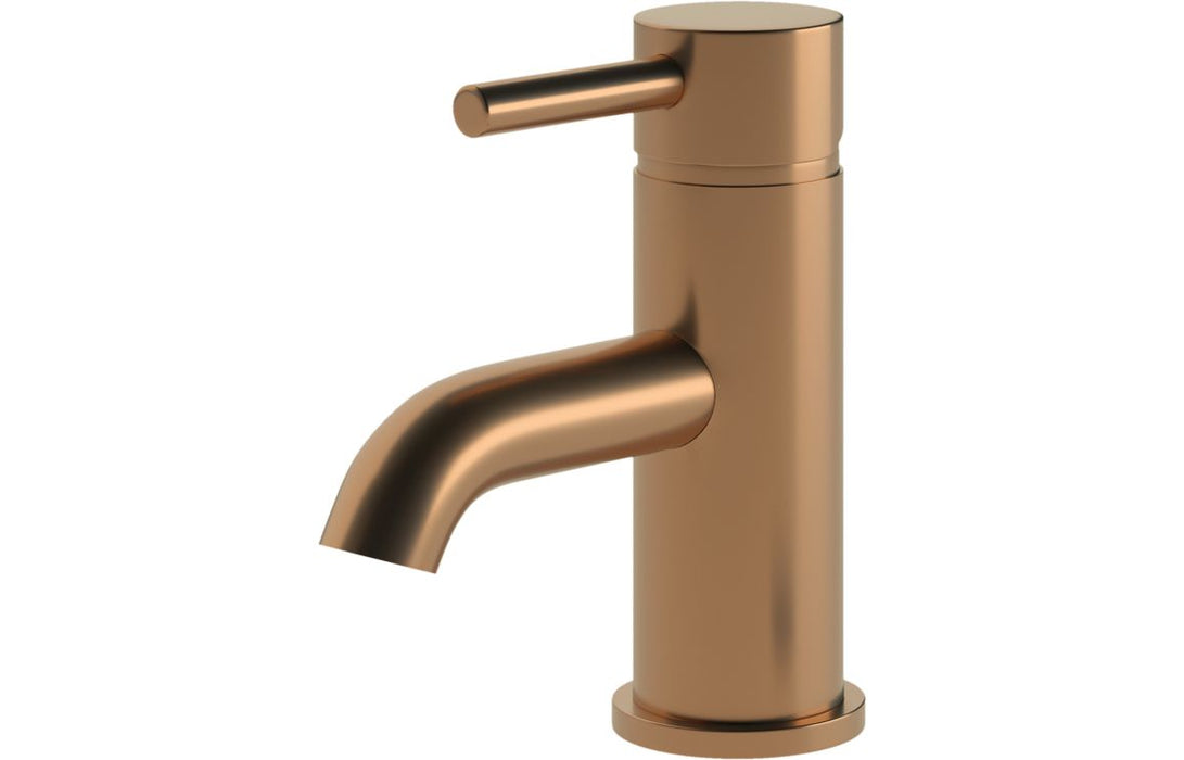 Pescara Basin Mixer And Waste Brushed Bronze - DITS1350