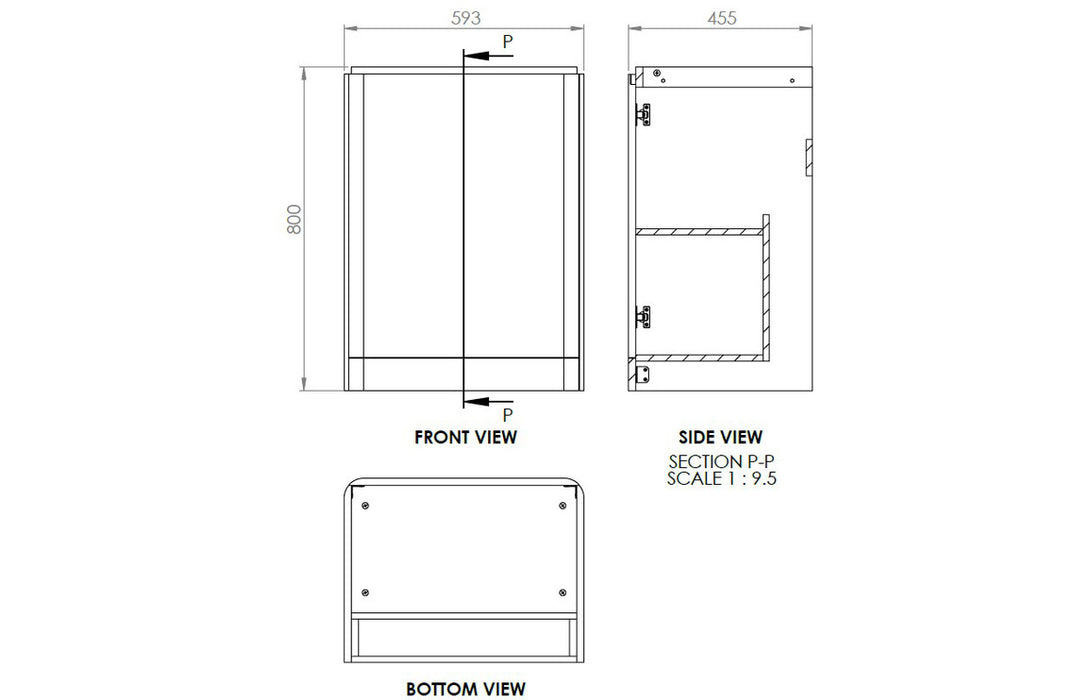 Lambra 600mm Floor Standing 2 Door Unit And Basin Matt Sage Green - DIFTP2248