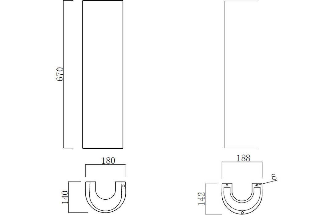 Laurus 500x390mm 1TH Basin & Full Pedestal - DIPBP1152