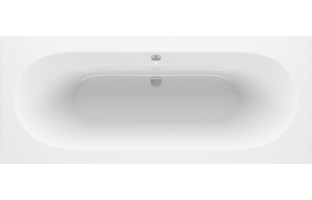 Miami SUPERCAST Double Ended Bath 1700 x 750mm - DIBRP2004C