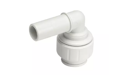 John Guest Speedfit PEM221515W 15mm 90° Stem Elbow — Kent Plumbing Supplies