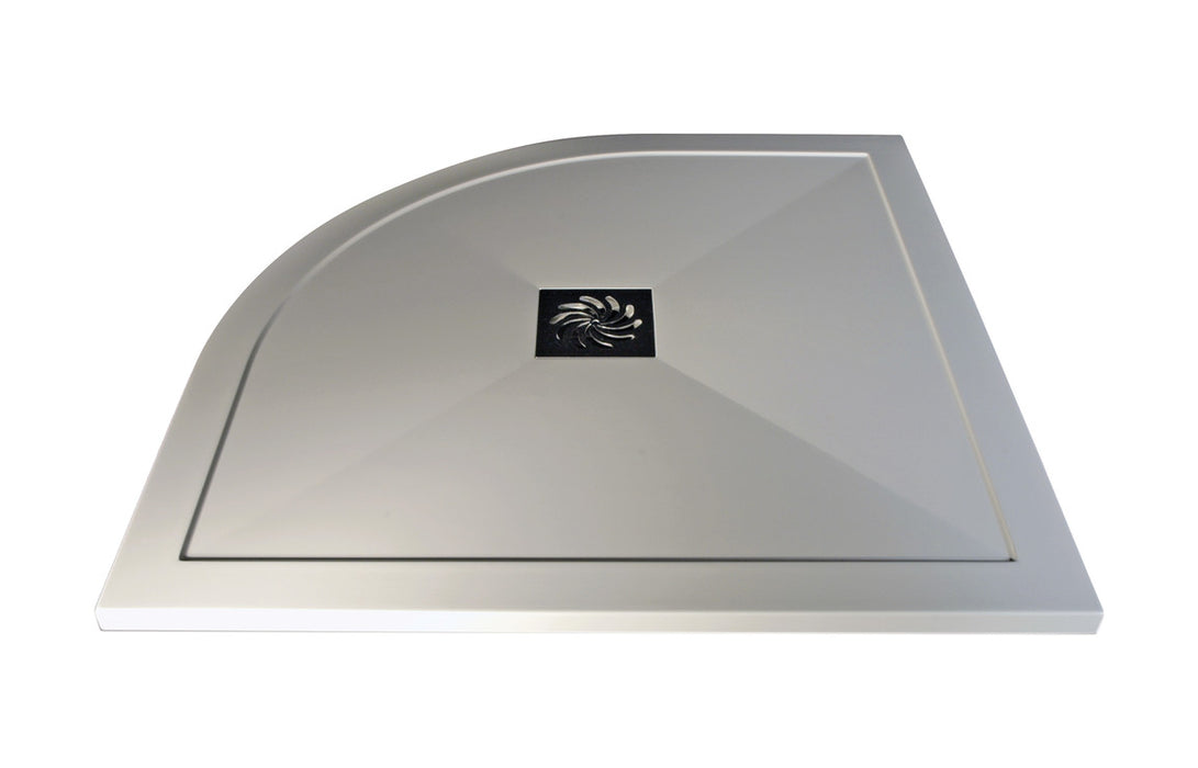 900x900 Ultra Slim Quadrant Shower Tray And Waste - DIETP1472