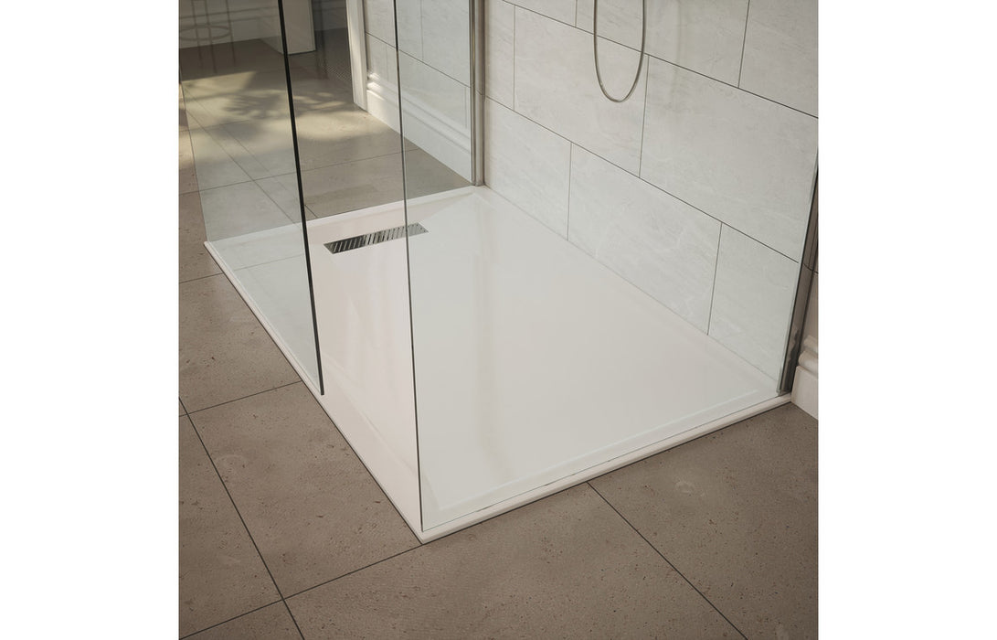 1600x800mm Linear Slim Rectangle Shower Tray & Waste - DIETP1622