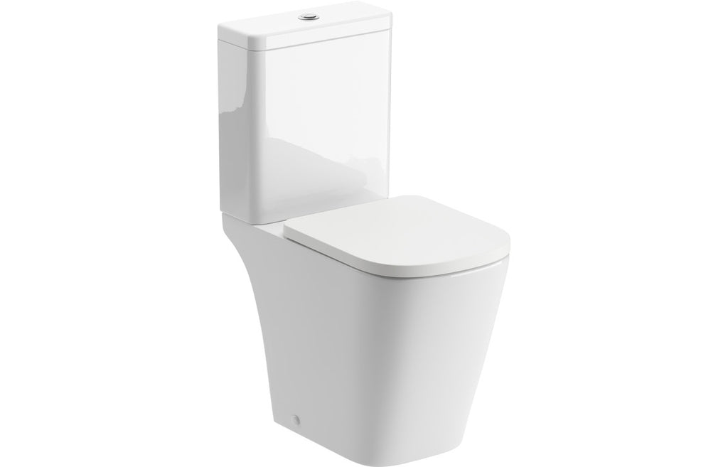 Tilia Rimless Comfort Height Close Coupled Toilet Open Back - DIPTP0298 ...