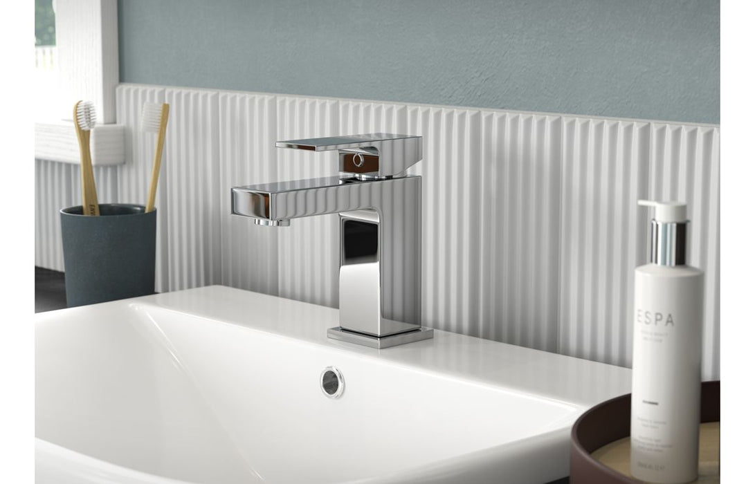 Zacara Basin Mixer And Waste Chrome - DITS1270